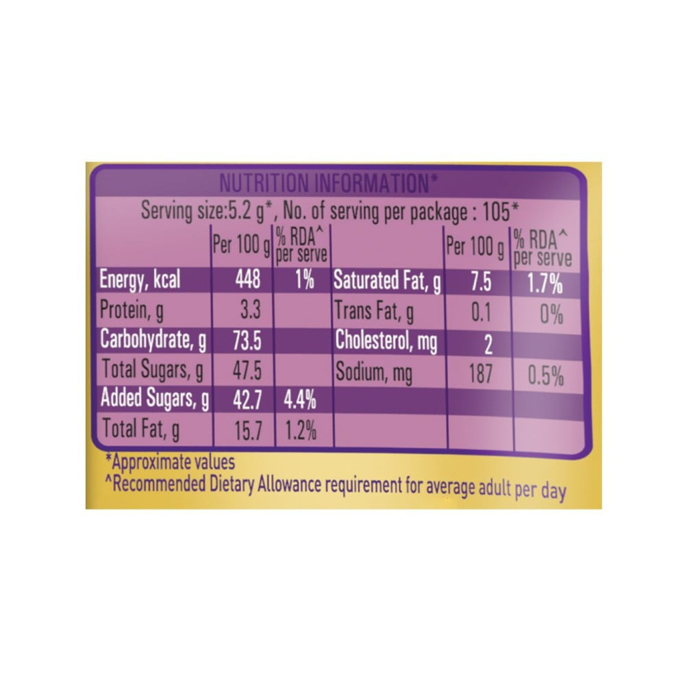 Cadbury Choclairs Gold Candy - Pack of 2 : 2 x 546 g (105 x 5.2 g)