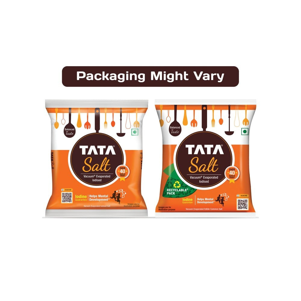 Tata Salt (Vacuum Evaporated Iodised) : 1 kg