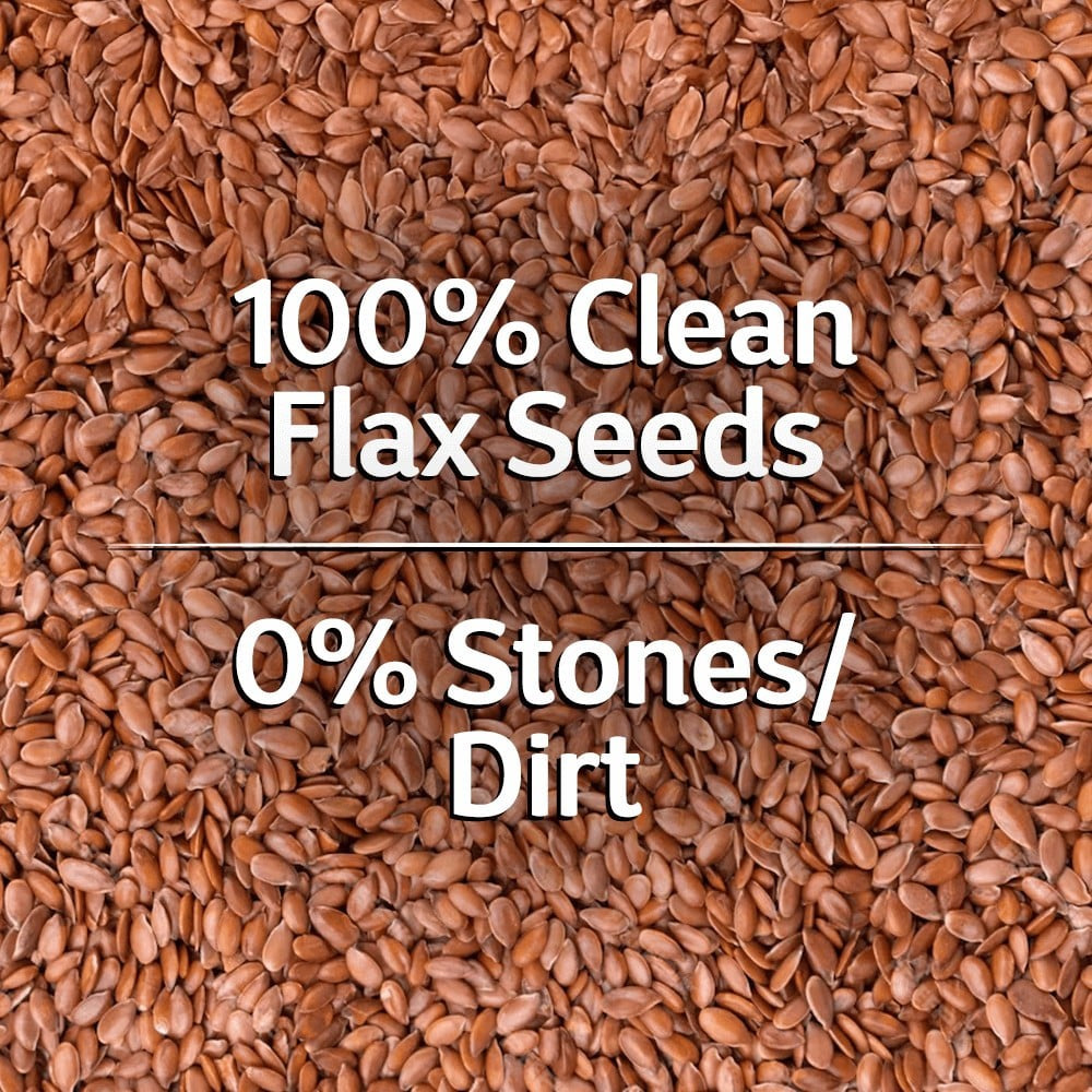 True Elements Flax Seeds - Fibre and Protein Rich : 250 g