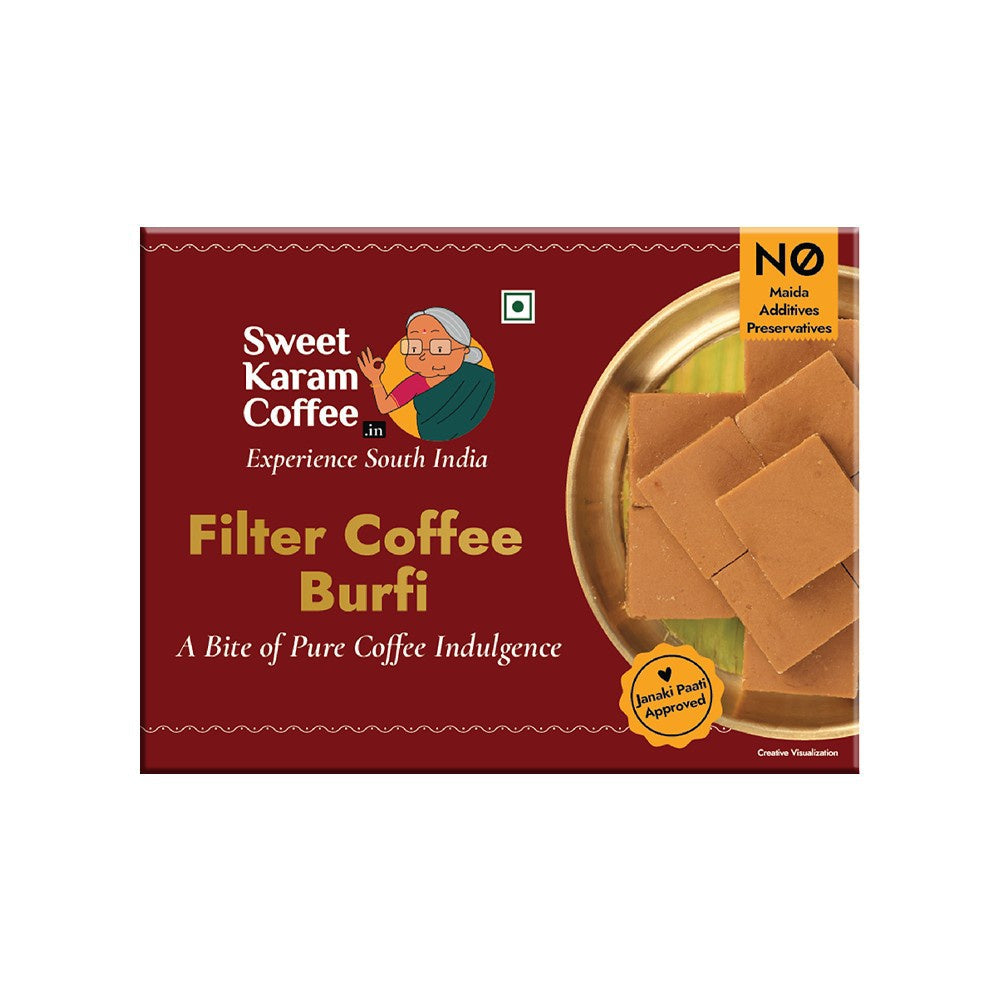 Filter Coffee Burfi by Sweet Karam Coffee : 1 unit