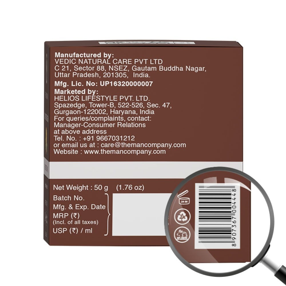 The Man Company Daily Moisturizing Cream : 50 g
