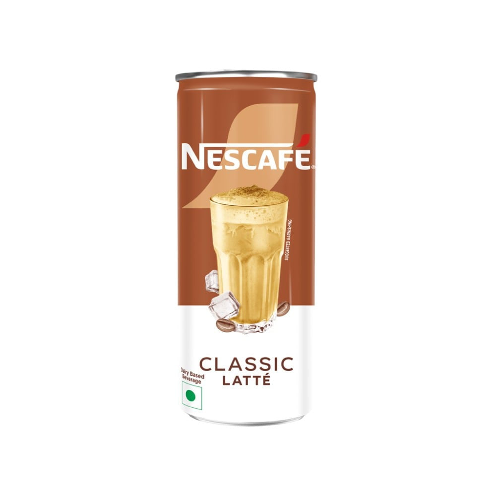 Nescafe Cafe Style Cold Coffee, Classic Latte : 200 ml