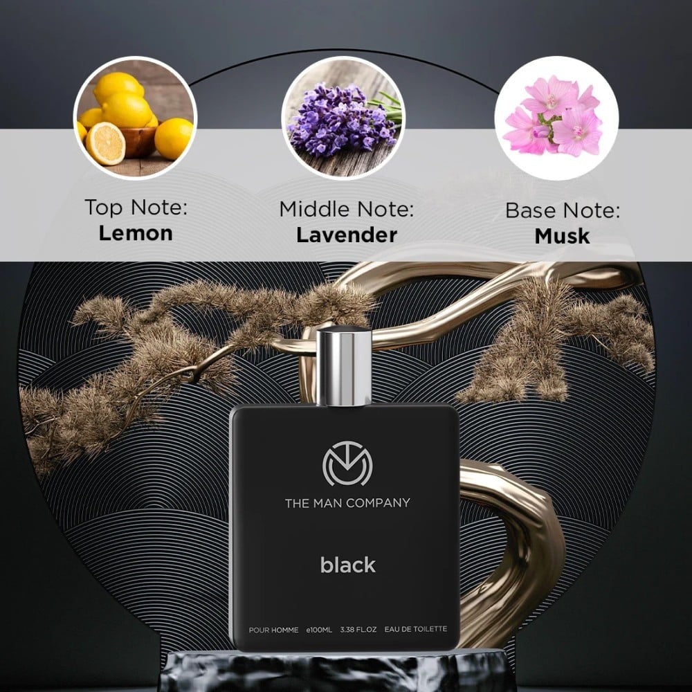 The Man Company Black Eau de Toilette : 100 ml