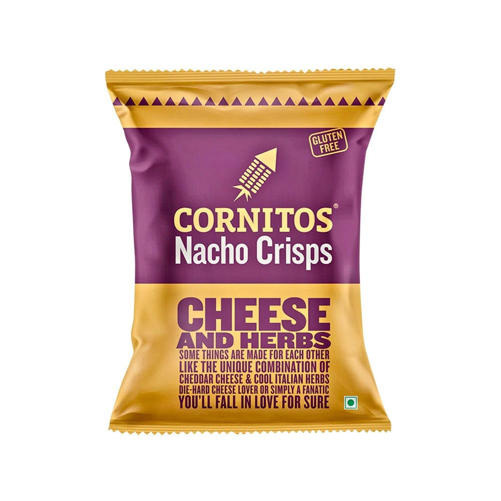 Cornitos Cheese & Herbs Nachos : 150 g