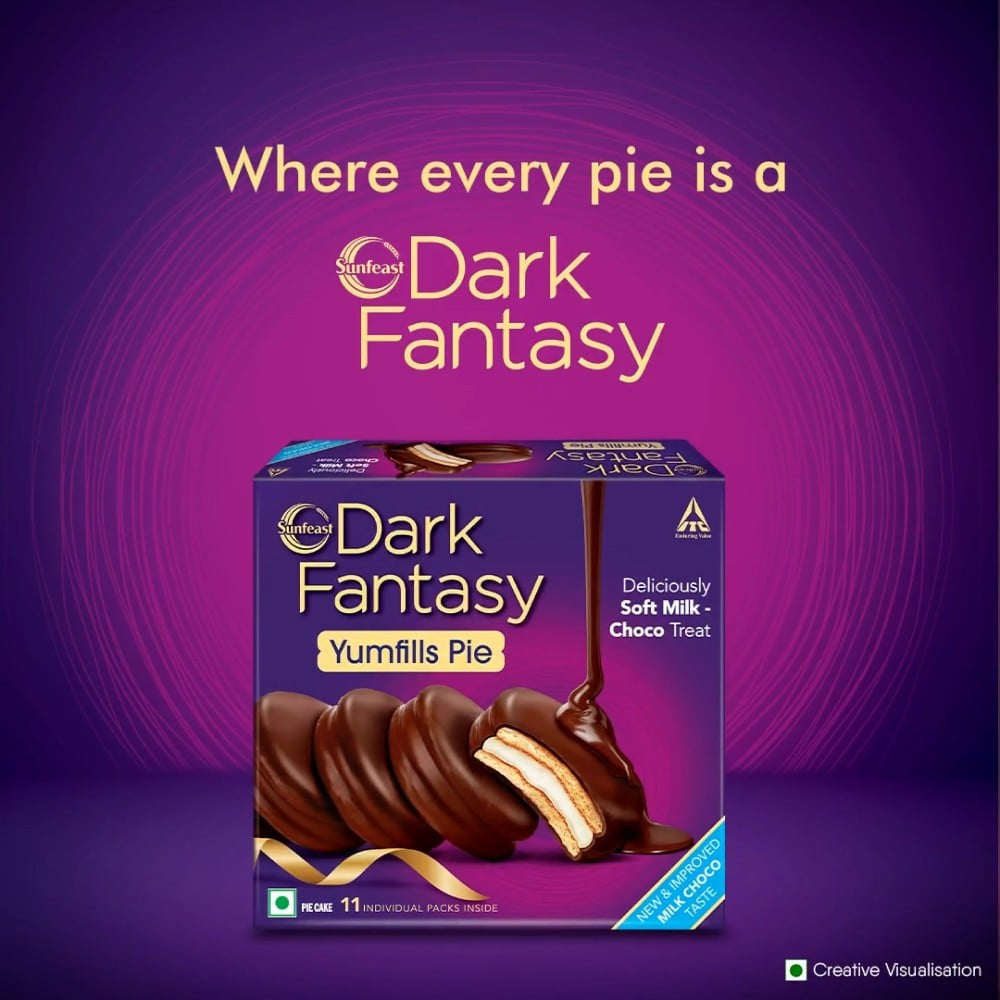 Sunfeast Dark Fantasy Yumfills Choco Pie : 242 g