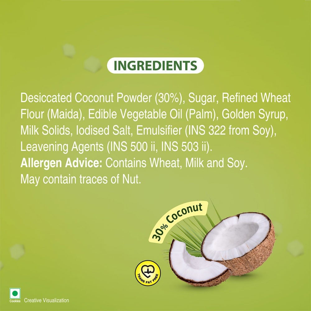 Unibic Danish Coconut Cookies : 300 g