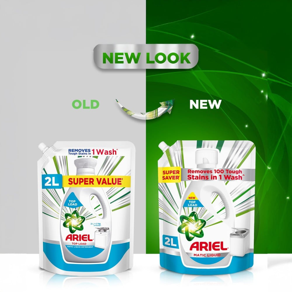 Ariel Top Load Liquid Detergent 2 ltr
