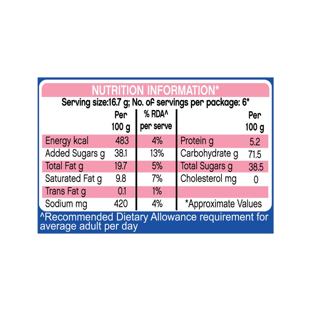 Cadbury Oreo Pokemon Strawberry Flavour Sandwich Cream Biscuits - Pack of 2 : 2 x 113.75 g