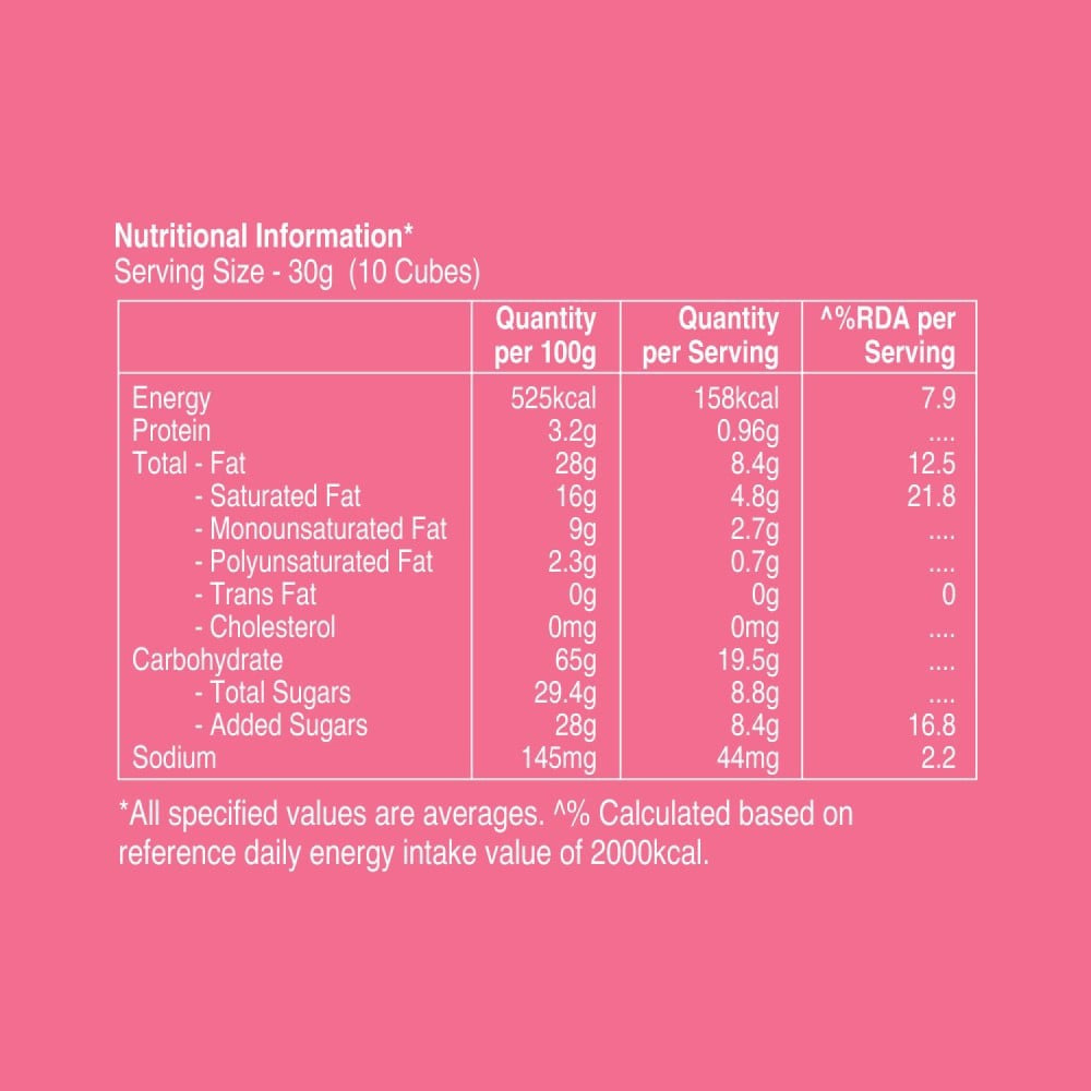 Unibic Qubz English Strawberry Wafer Cube : 150 g