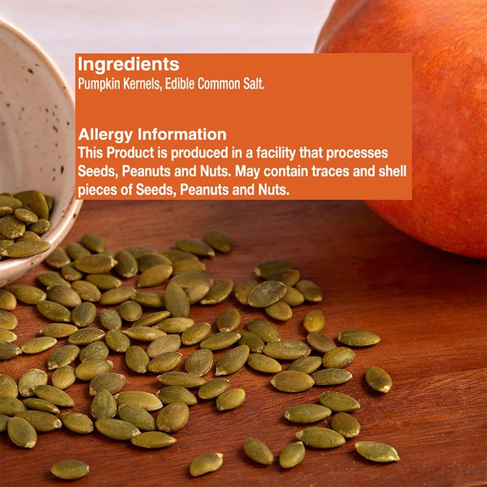Cornitos Pop n Crunch Roasted Salted Pumpkin Seeds : 200 g