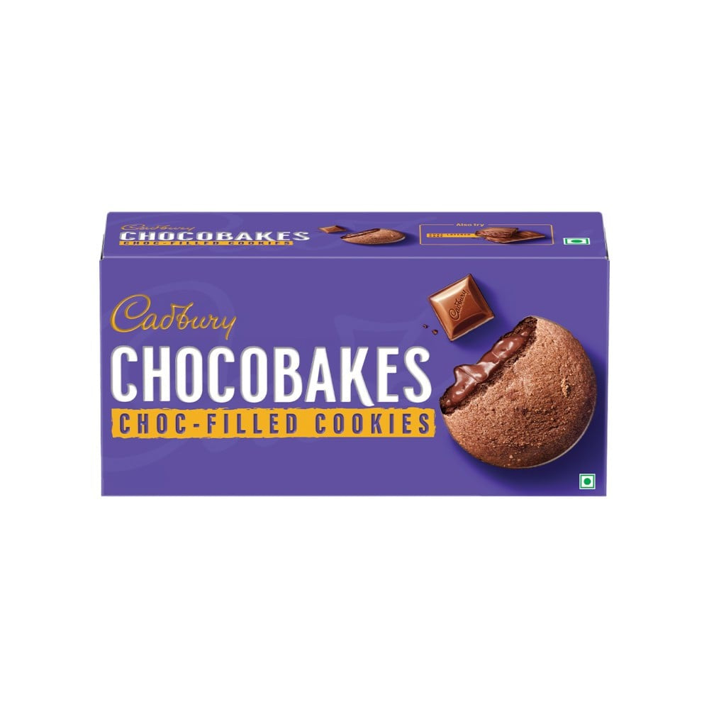 Cadbury Chocobakes Choc Filled Cookies : 150 g (12 pieces)