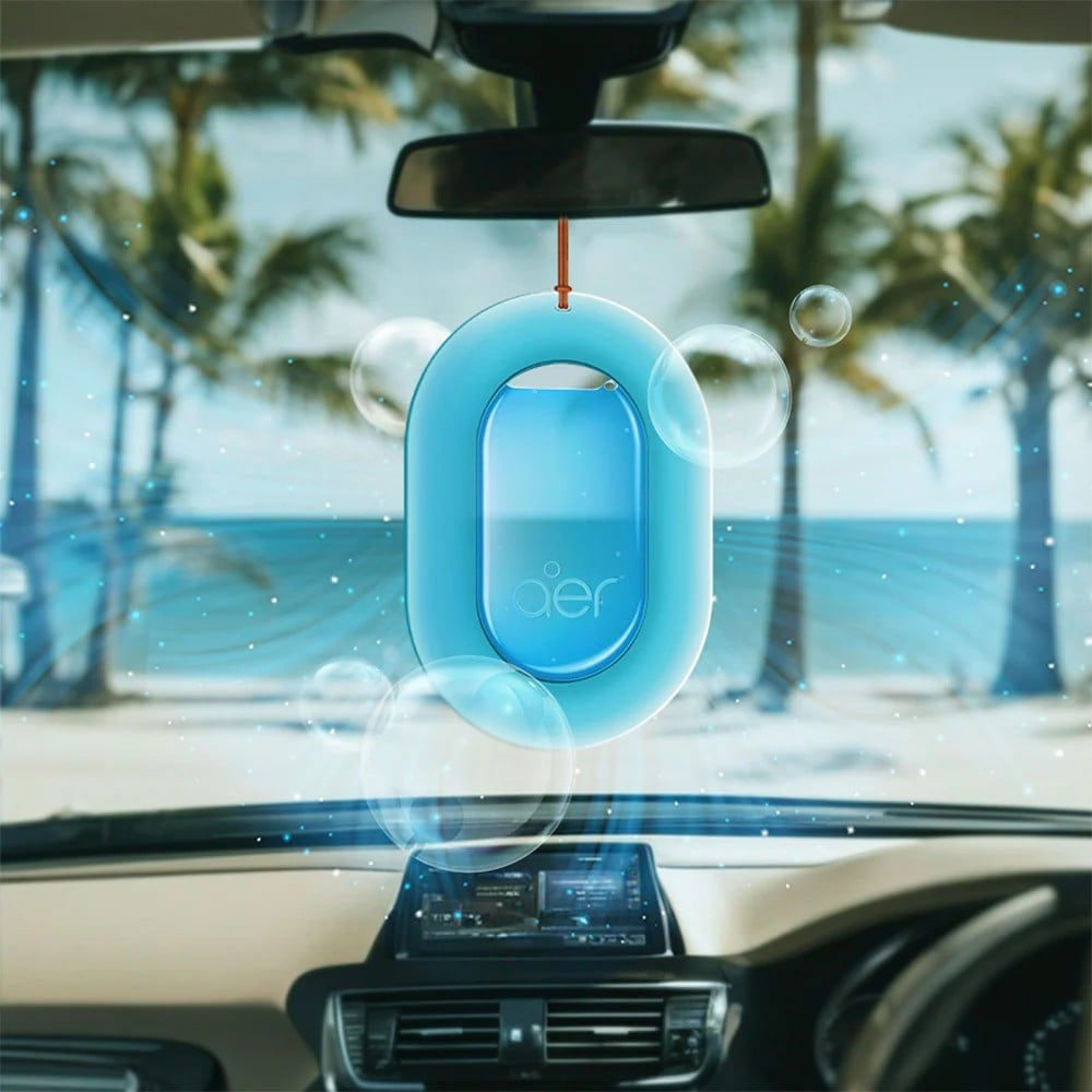 Godrej Aer O - Hanging Car Freshener (Assorted Fragrance) : 22.5 g (7.5 g x 3 )