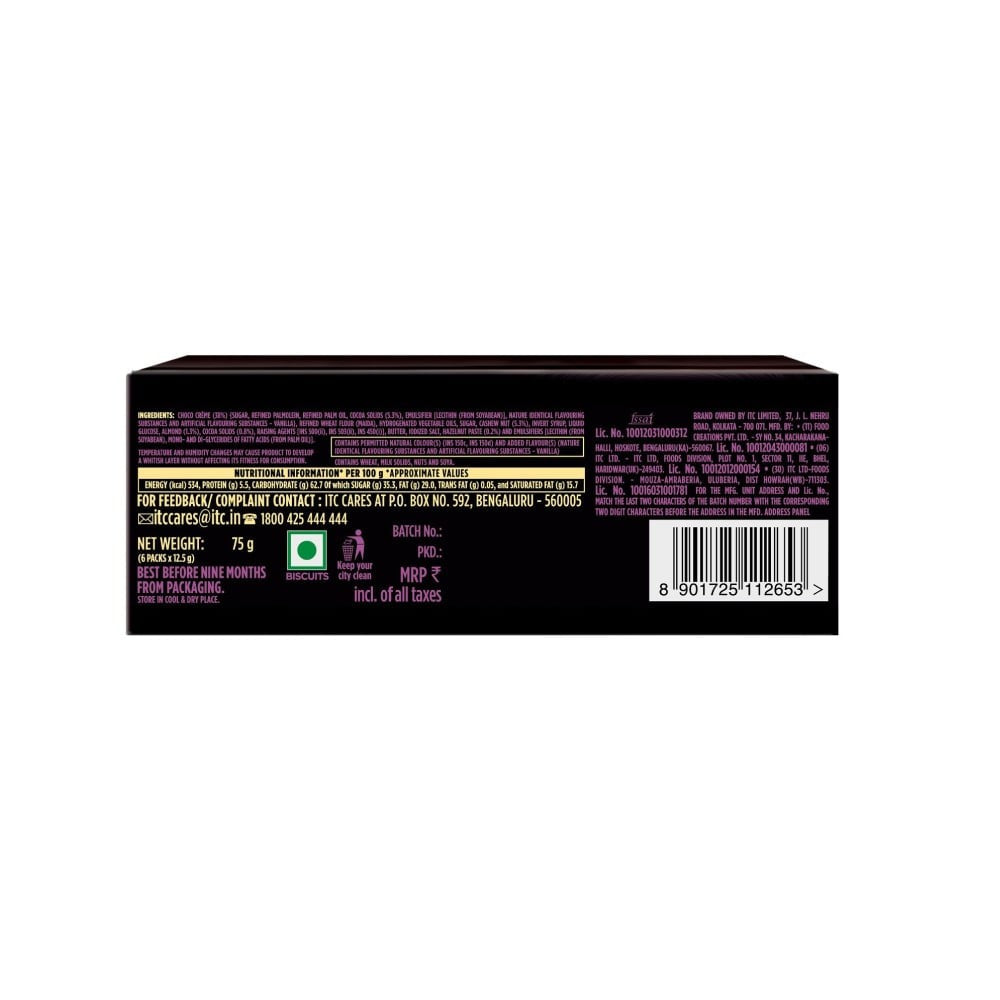 Sunfeast Dark Fantasy Choco Nut Fills Cookies : 75 g