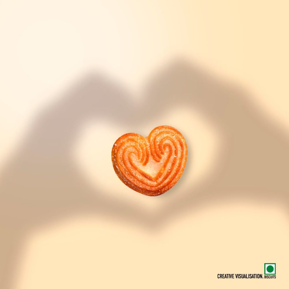 Britannia Little Hearts Classic Crunch Biscuit : 75 g