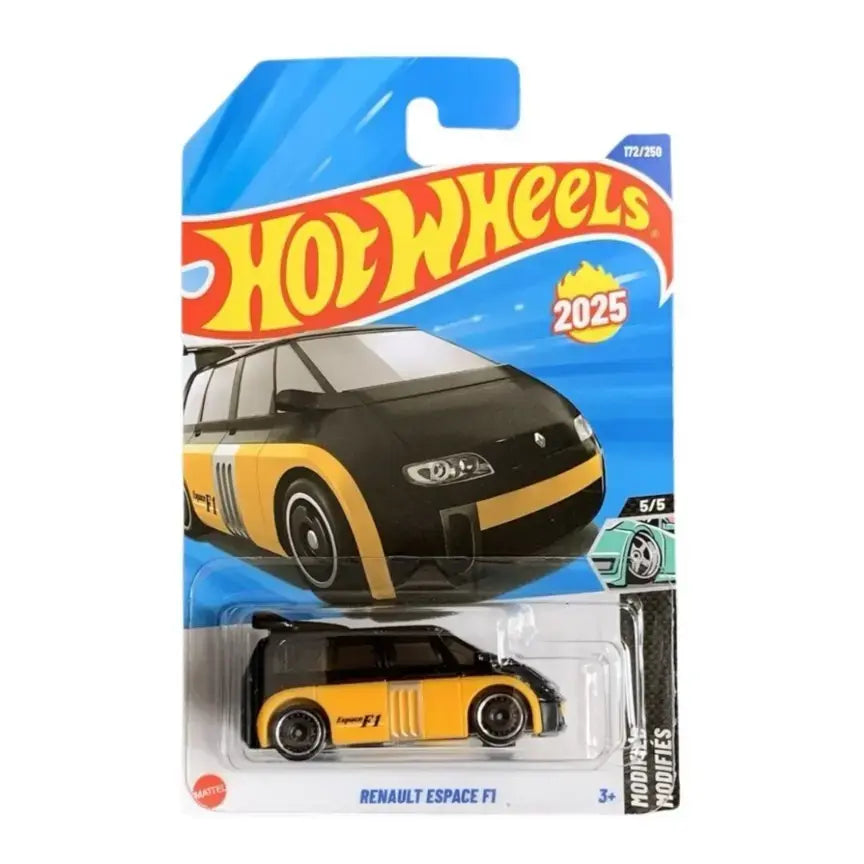 Renault Espace F1 (Yellow) – Hot Wheels 2025 by Mattel