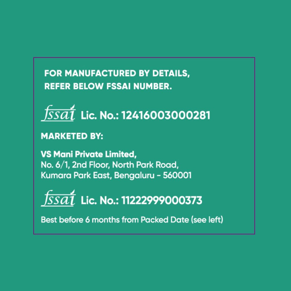 VS Mani & Co. Pepper Murukku Namkeen - Pack of 2 : 2 x 65 g