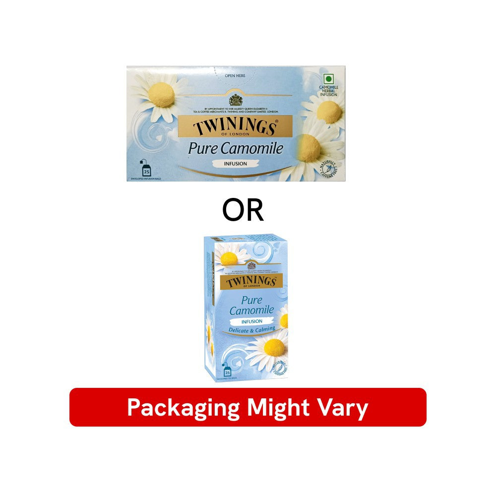 Twinings Pure Camomile Tea Bags : 25 units