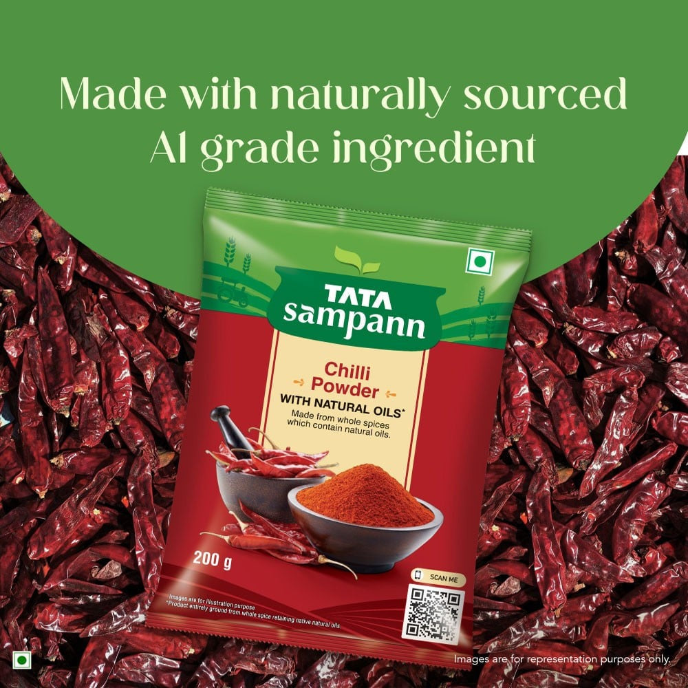 Tata Sampann Chilli Powder with Natural Oils : 500 g