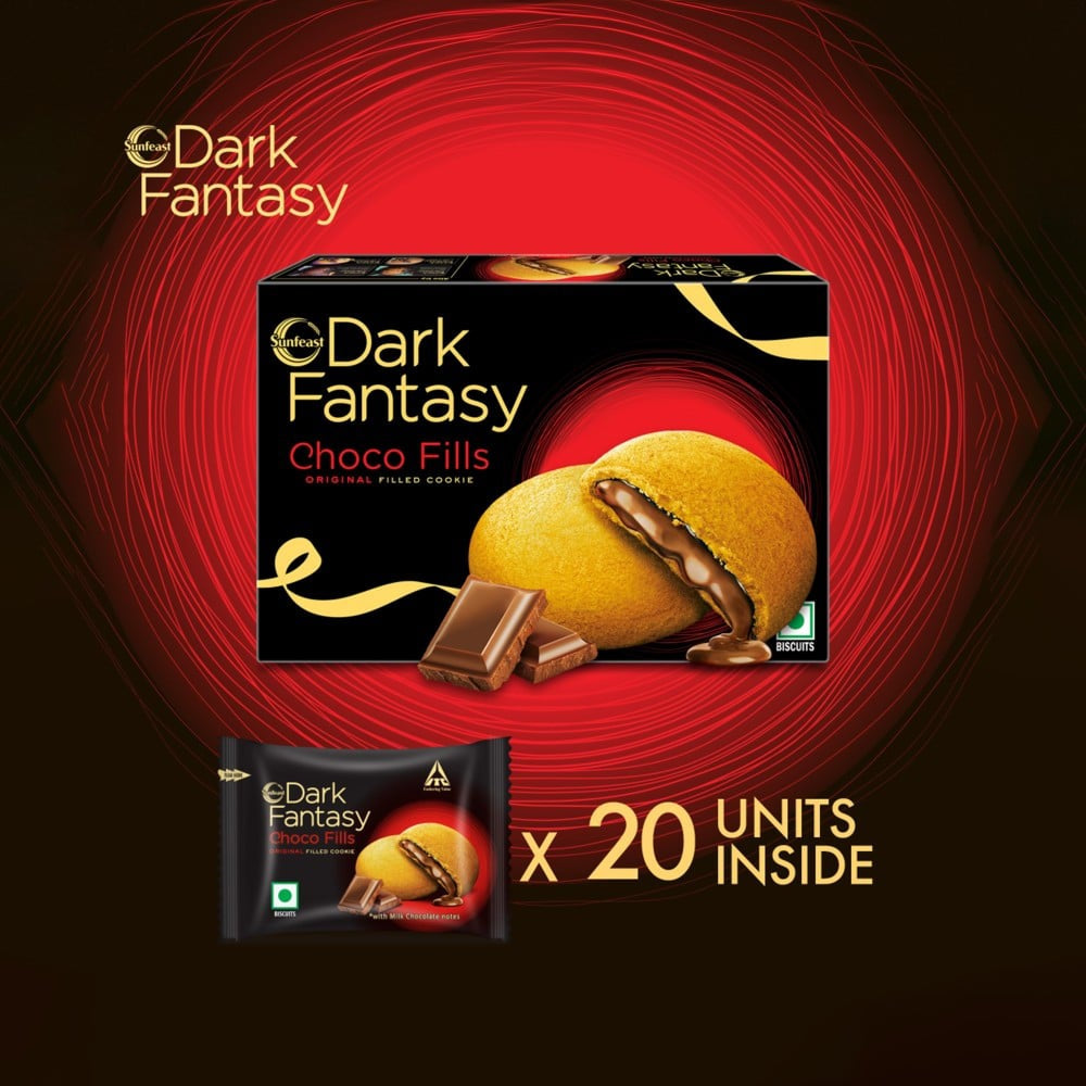 Sunfeast Dark Fantasy Choco Fills Biscuit : 230 g