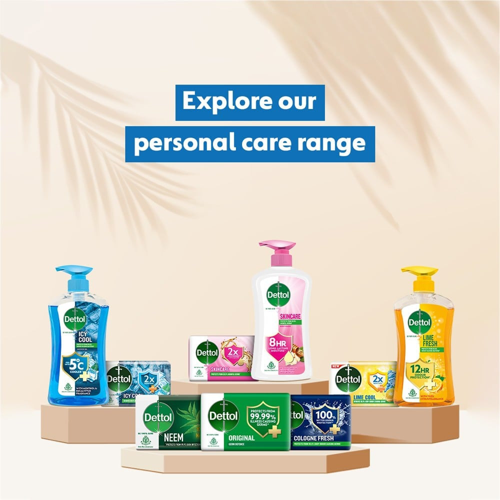 Dettol Icy Cool Soap : 5 x 150 g