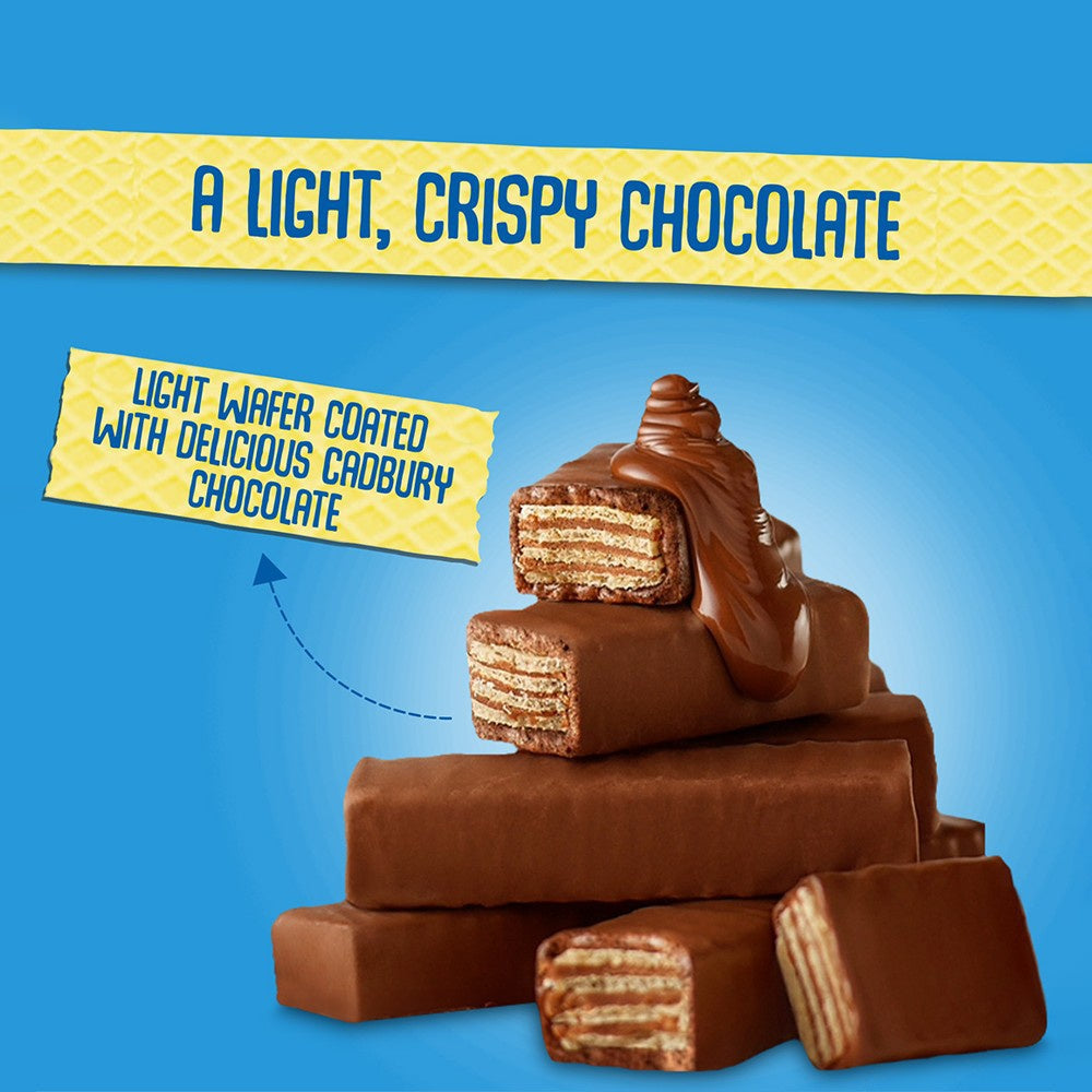 Cadbury Perk Coated Wafer Chocolate Pack Home Treats - Pack of 3 : 3 x 115.5 g