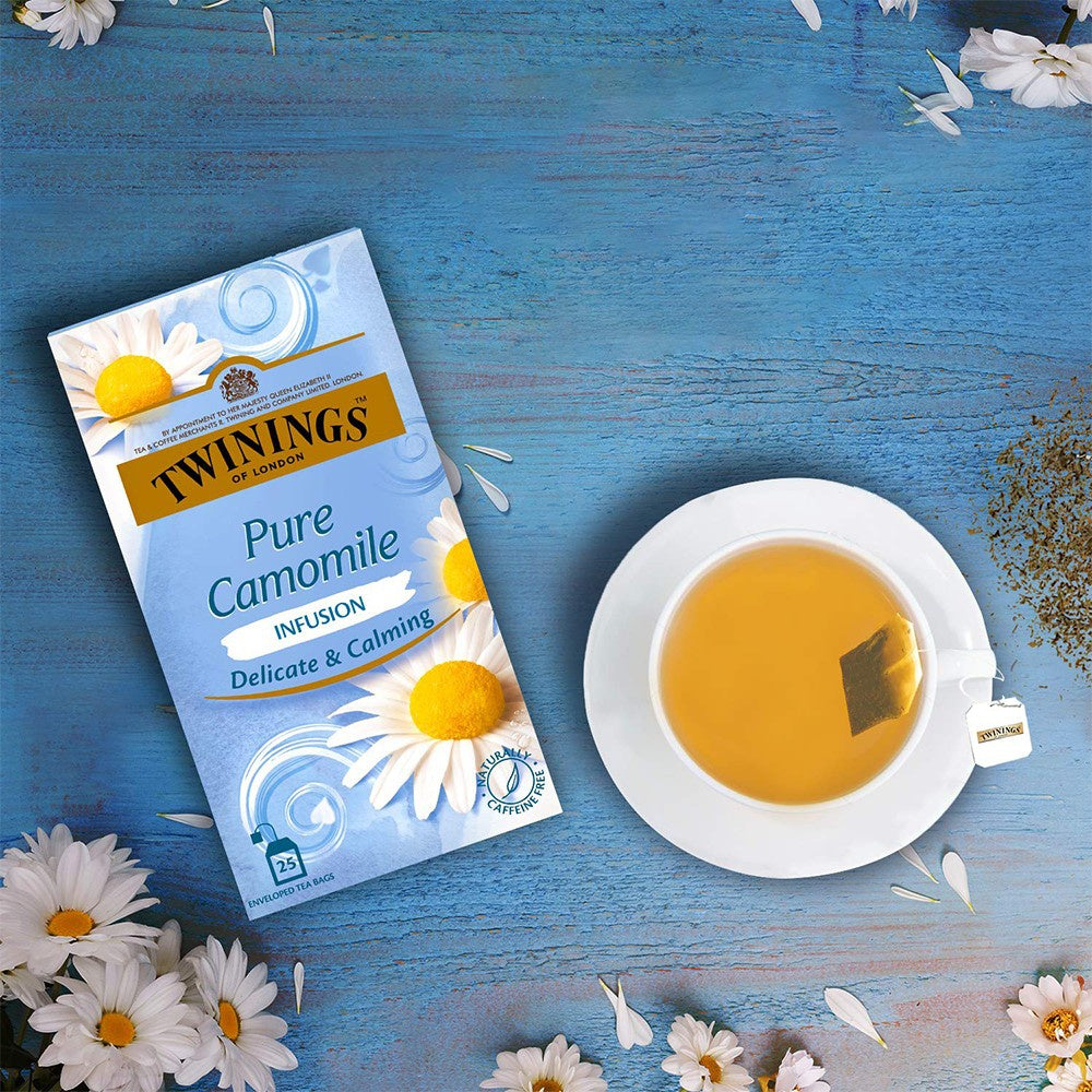 Twinings Pure Camomile Tea Bags : 25 units