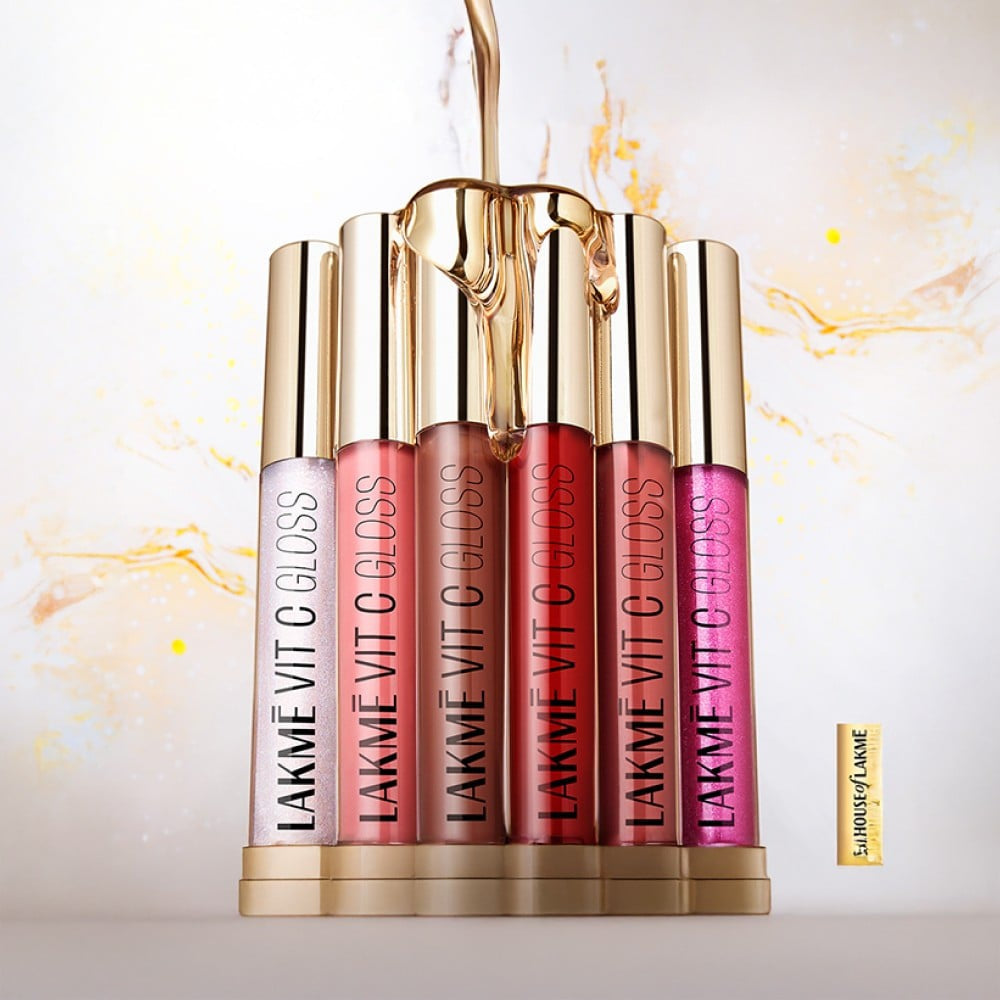 Lakme Superglow Vit C Lip Gloss (Hot Pink C6) : 2.5 ml