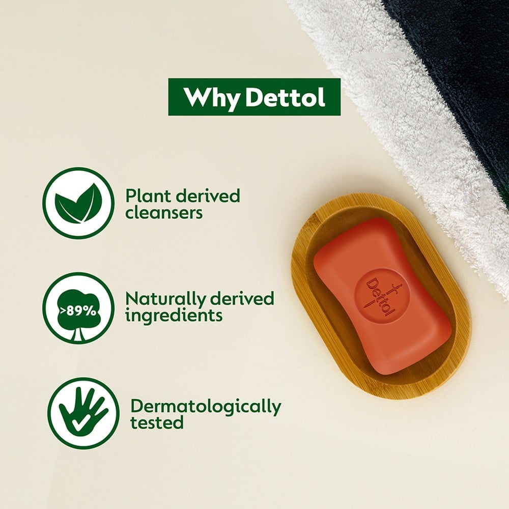 Dettol Original Bathing Soap : 125 g