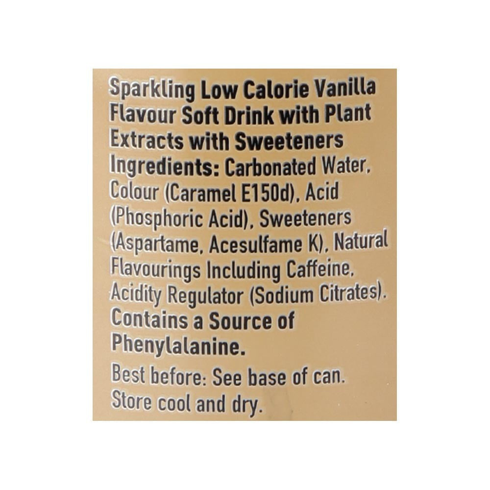 Coca-Cola Vanilla Soft Drink (Zero Sugar) : 330 ml