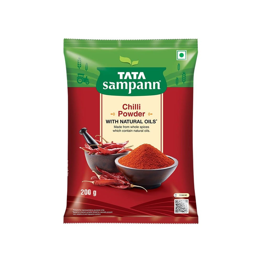 Tata Sampann Chilli Powder with Natural Oils : 200 g