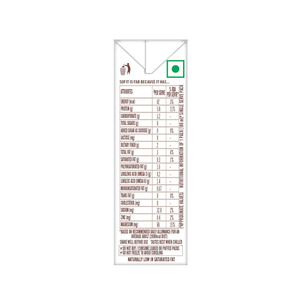 Sofit Natural Soy Beverage : 180 ml