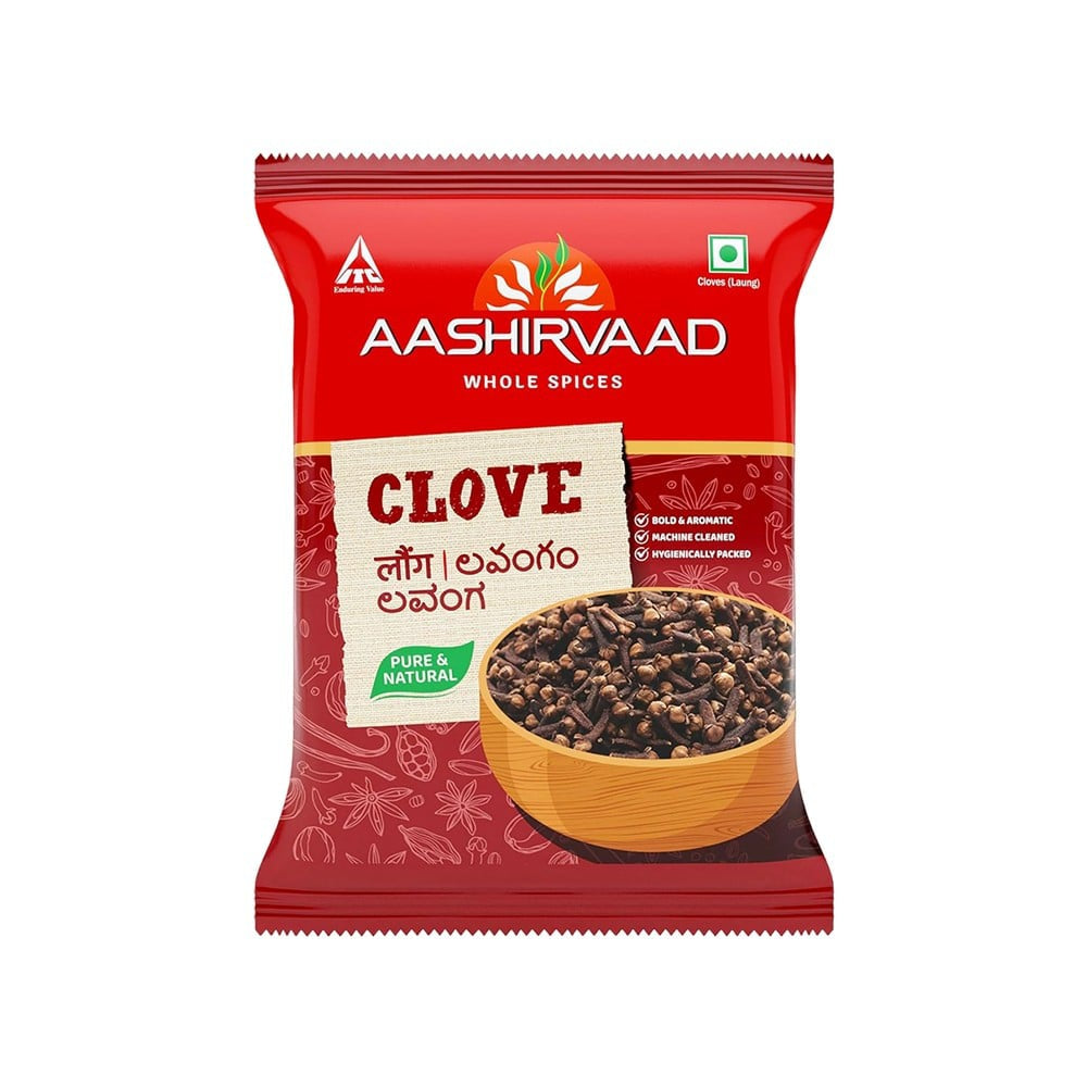 Aashirvaad Pure Whole Clove Whole (Laung) : 50 g