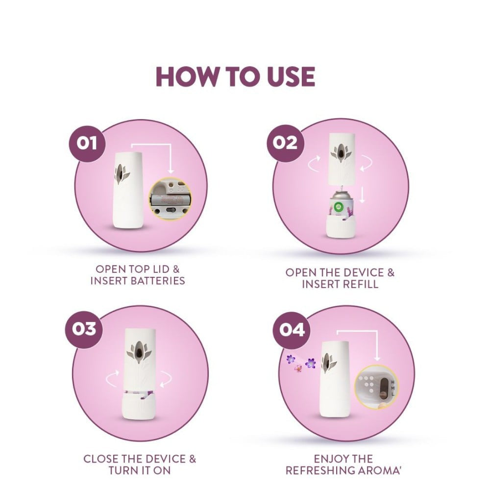 Airwick Freshmatic Air Freshener Refill (Summer Delights) : 250 ml