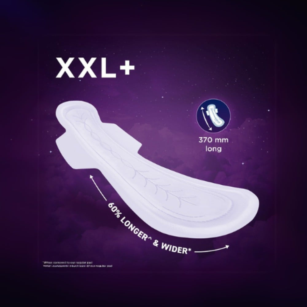 Stayfree Advanced All Nights Sanitary Pads : 1 pack (8 pieces)