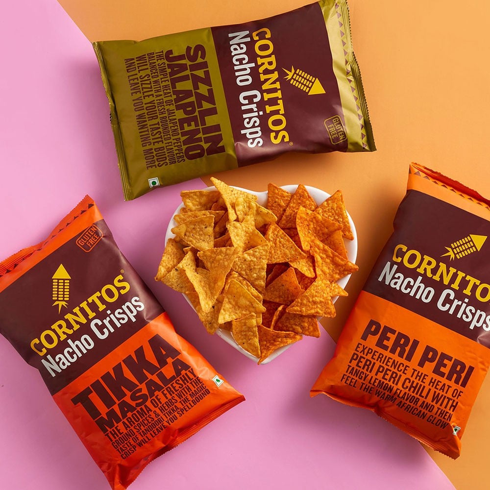 Cornitos Sizzlin Jalapeno Nachos : 150 g