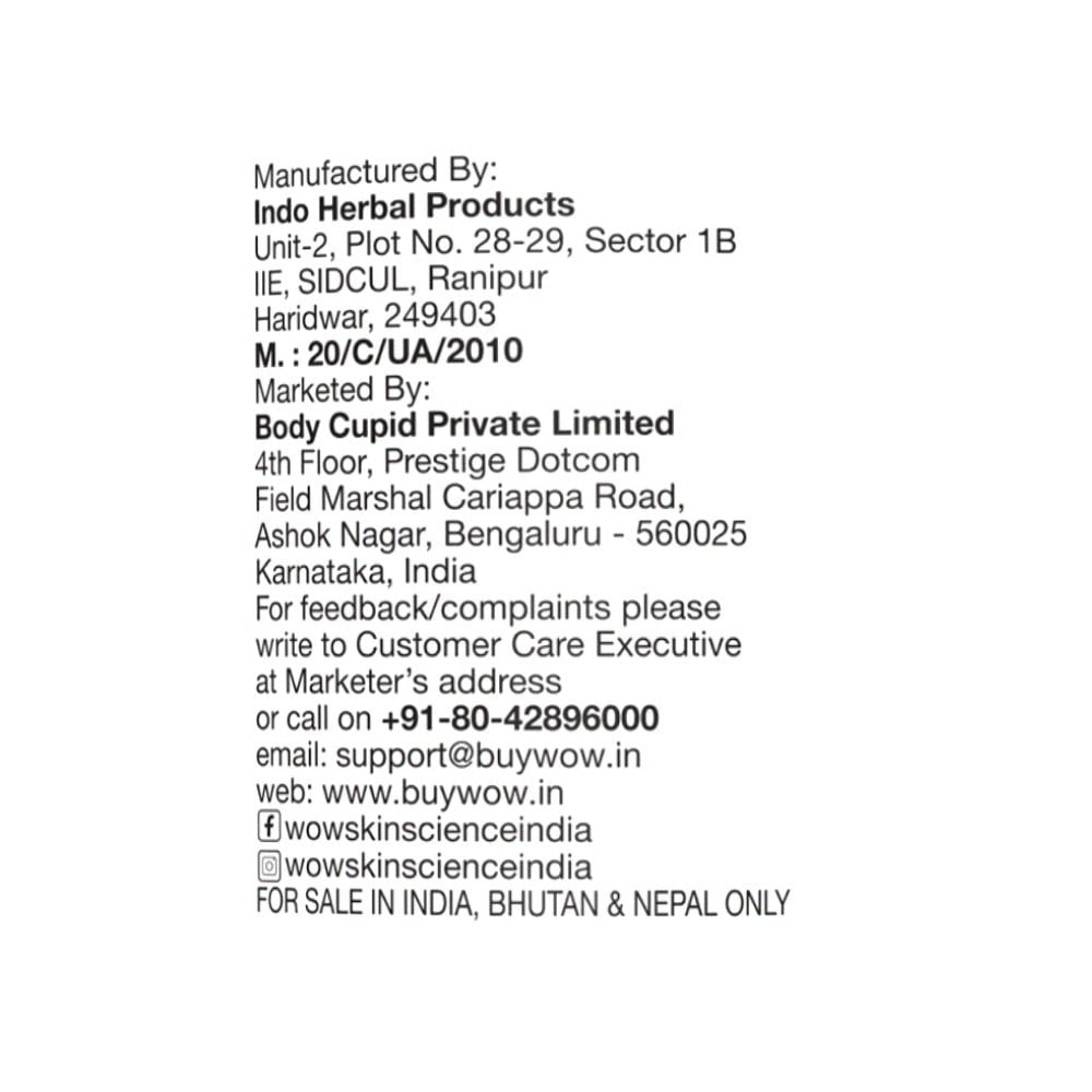 Wow Skin Science Himalayan Rose with Lactic Acid Body Lotion : 400 ml