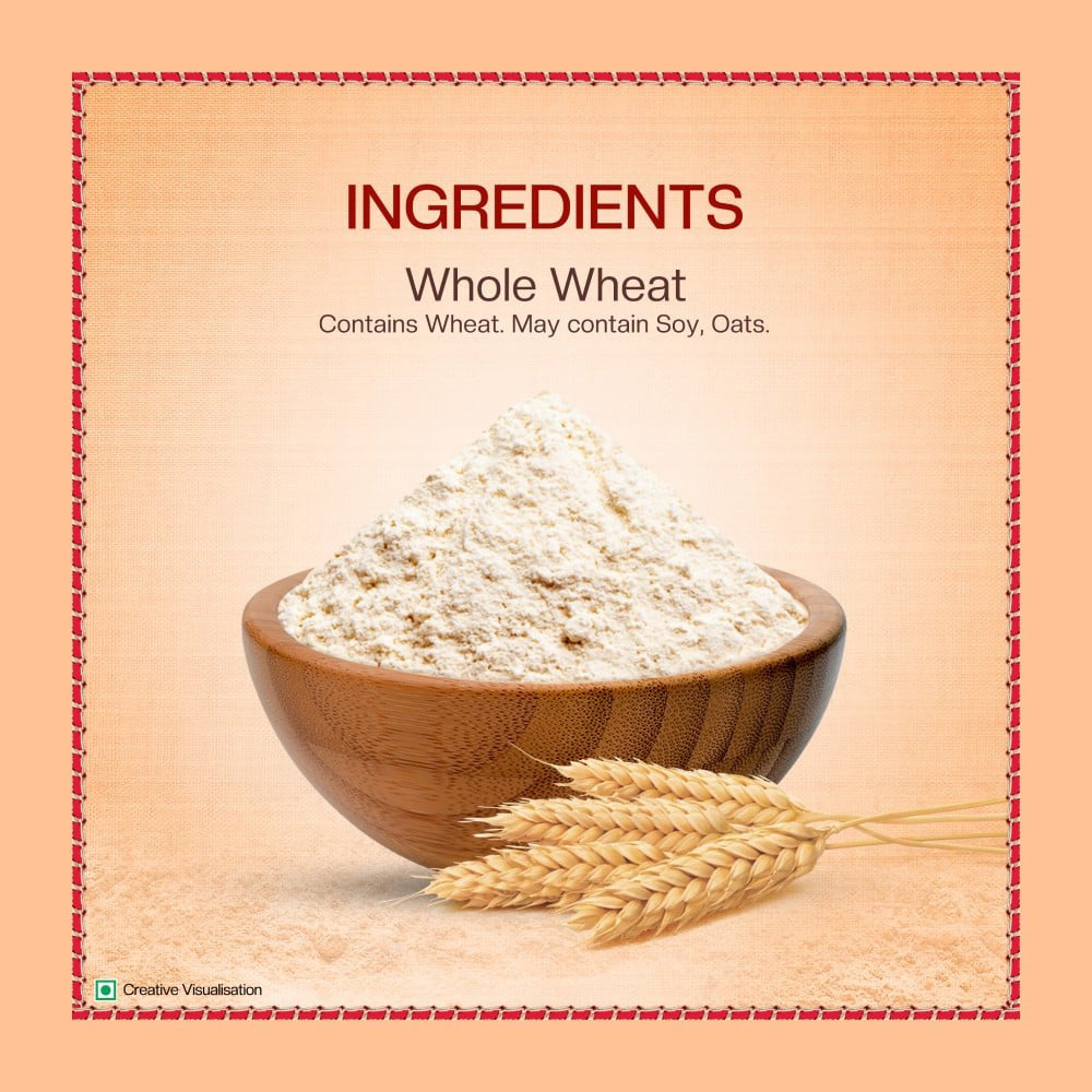 Aashirvaad Shudh Chakki Atta (100% Atta, 0% Maida) : 5 kg