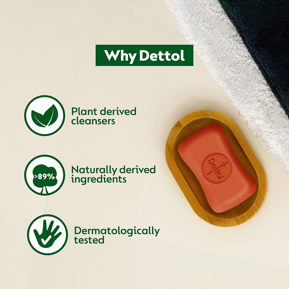 Dettol Original Soap : 4 x 100 g