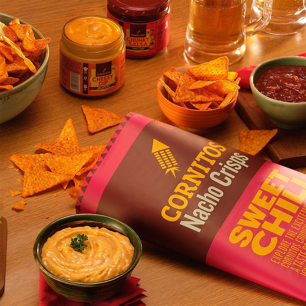 Cornitos Sweet Chilli Nachos Crisps : 150 g