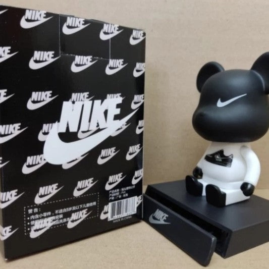 Nike Black Bear Bobblehead with Mobile Holder