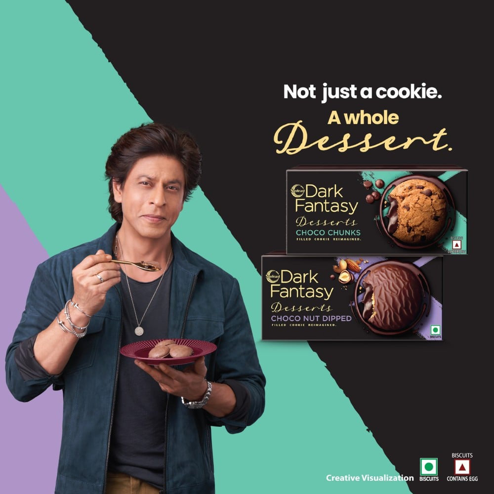 Sunfeast Dark Fantasy Desserts Choconut Dipped Cookies : 100 g