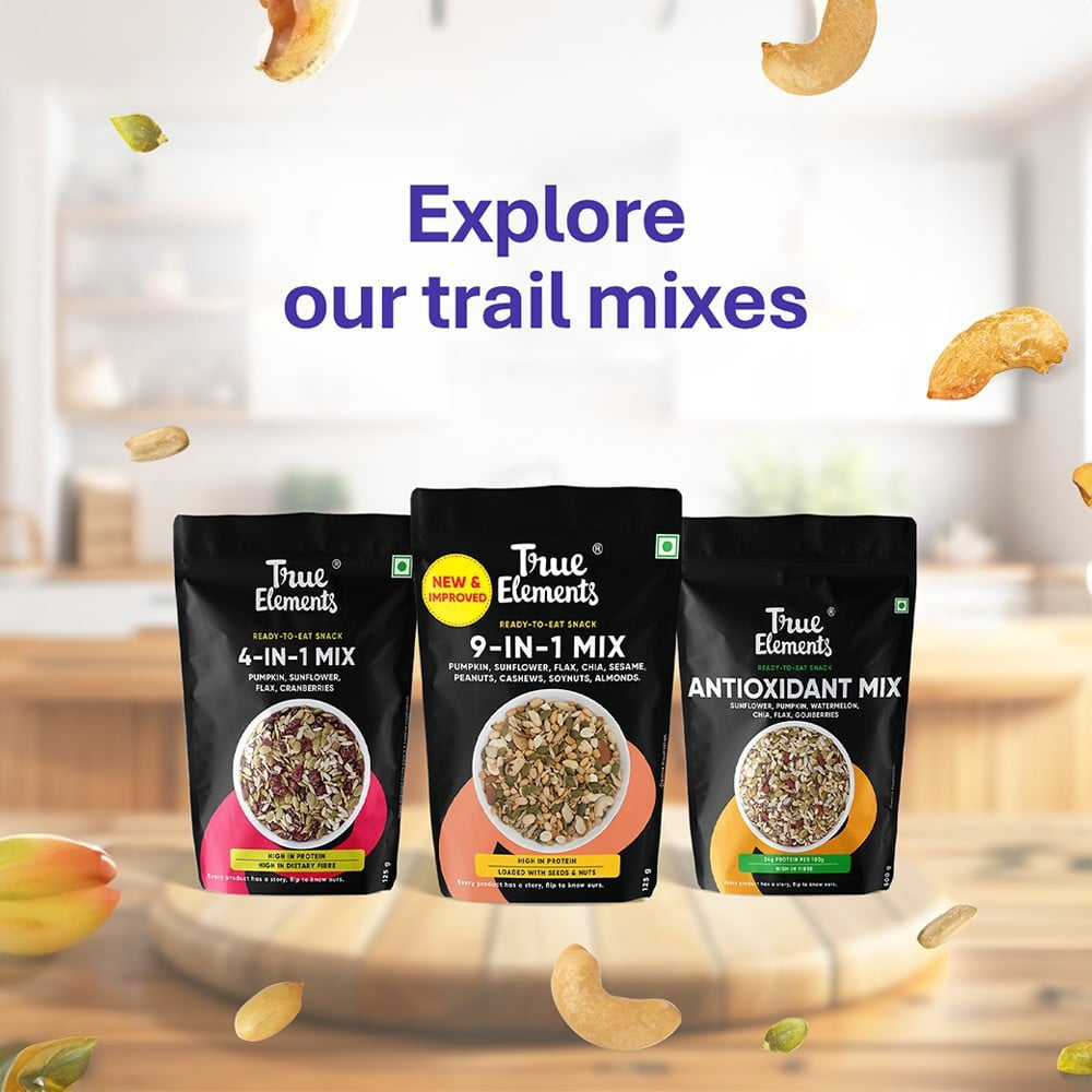 True Elements 7 in 1 Super Nut and Seeds Mix : 250 g