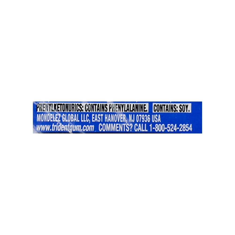 Trident Original Flavour Gum : 1 pack (14 sticks)
