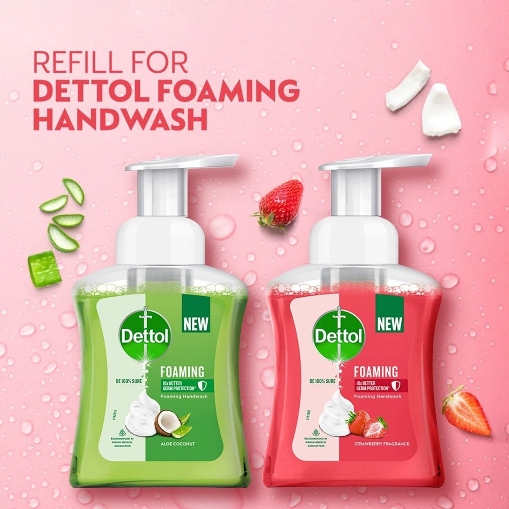 Dettol Aloe Coconut Foaming Handwash : 700 ml