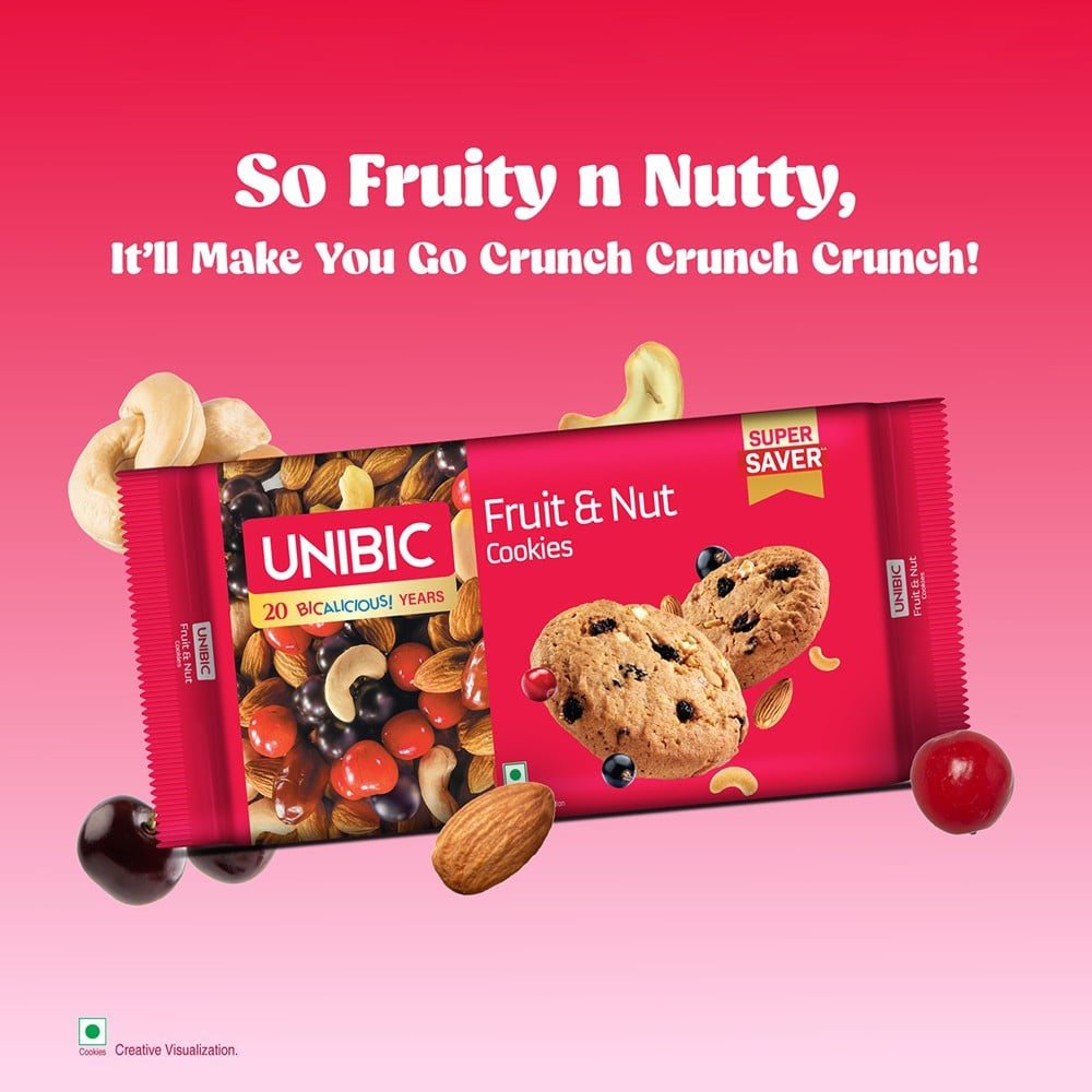 Unibic Fruit and Nut Cookies : 500 g