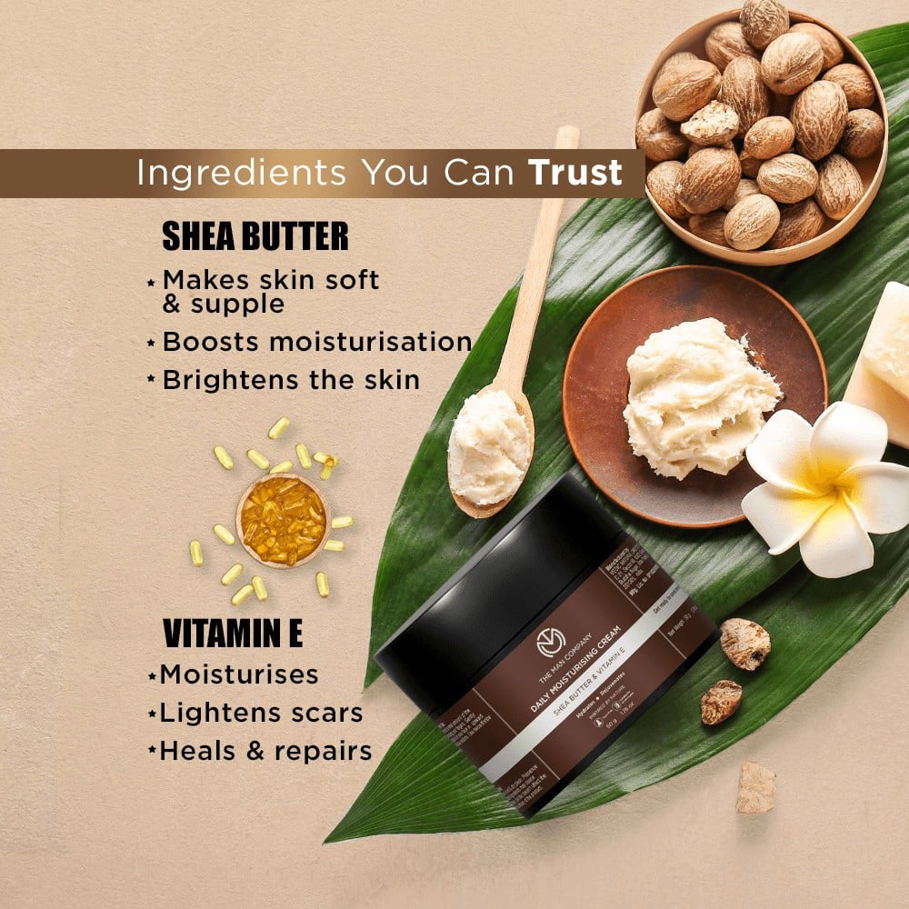 The Man Company Daily Moisturizing Cream : 50 g
