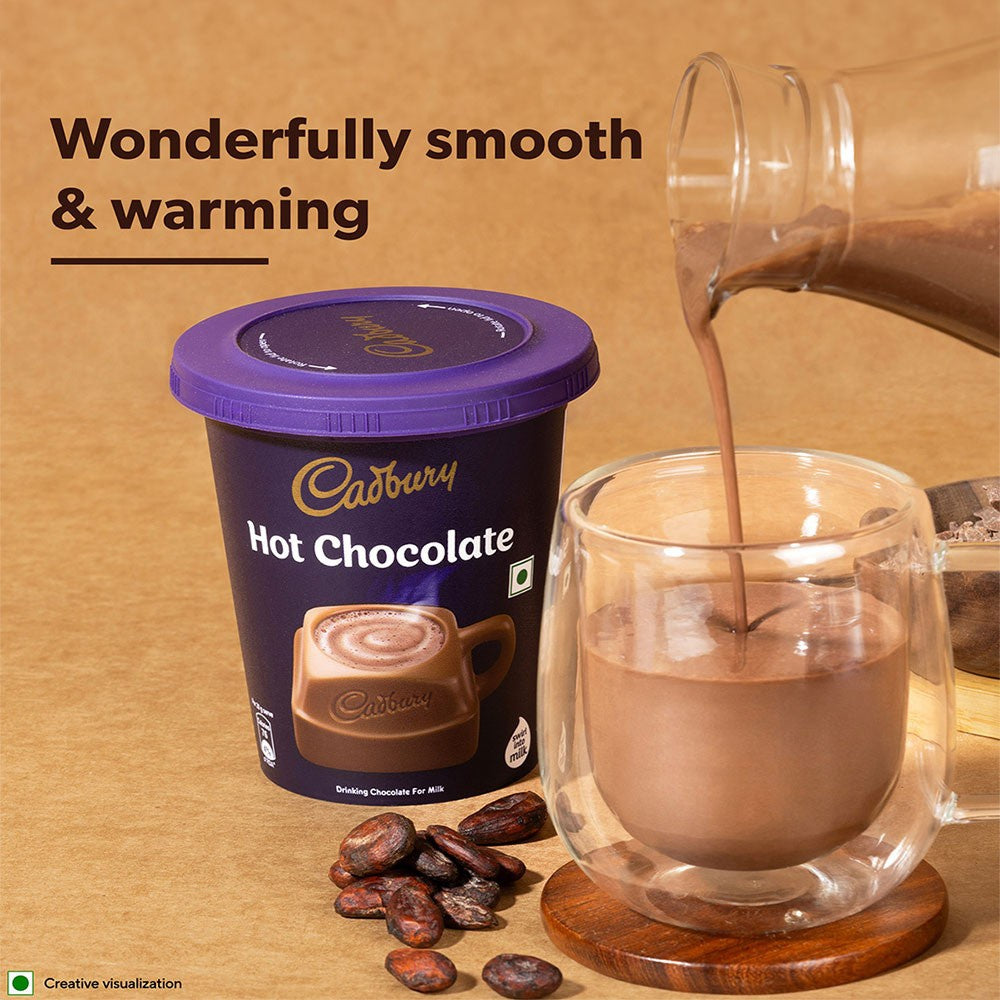 Cadbury Hot Chocolate Drink Powder Mix : 200 g