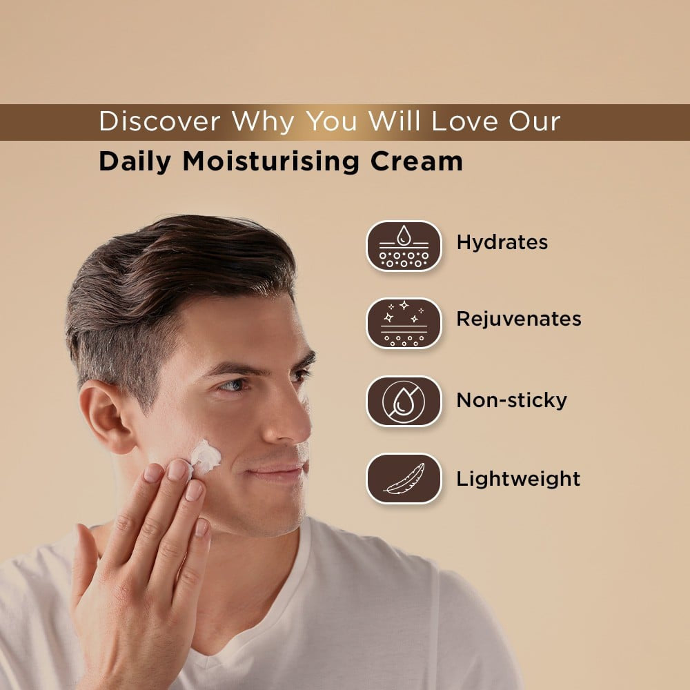 The Man Company Daily Moisturizing Cream : 50 g