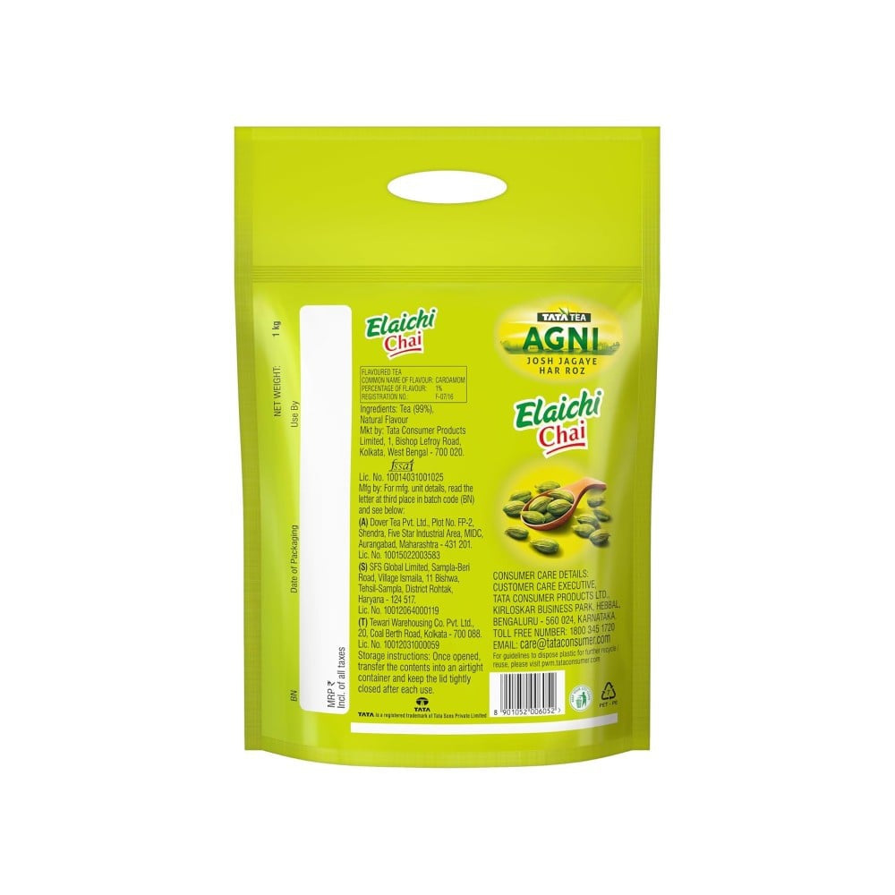 Tata Tata Tea - Elaichi, 1 Kg Tea