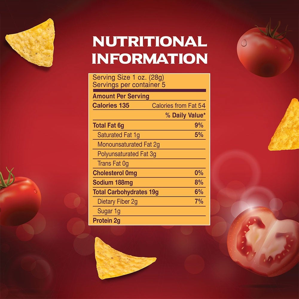 Cornitos Tomato Mexicana Nachos Crisps : 150 g